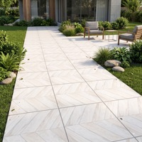 Carreaux de porcelaine solide Iroka Pine 600x600mm, aspect bois, pour revêtements de sol extérieurs et intérieurs, maisons modernes, appartements, design d'espaces commerciaux