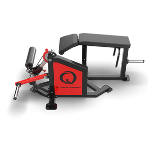 Machine à flexions de jambes couchées QLI professionnelle à charge par plaques pour l'entraînement des ischio-jambiers - Product Image 3