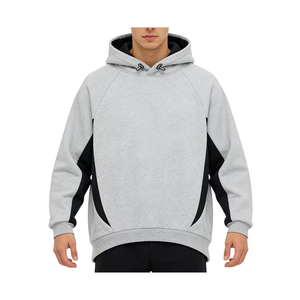 Custom <b>Men</b>’s 100% Cotton French Terry Hoodie Garment Dyed Casual Embroidered <b>Pullover</b> - Product Image 1