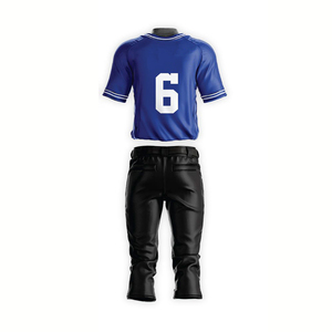 Vêtements de baseball personnalisés avec noms d'équipe, numéros de joueur et logos à imprimer, 100% polyester respirant et à séchage rapide, unisexe adulte - Product Image 6