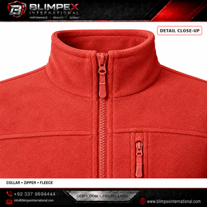 Custom Logo OEM Service Winter <b>Men's</b> Casual <b>Fleece</b> Tactical Bomber Jacket with Stand Collar Zipper Closure Waterproof - Product Image 2