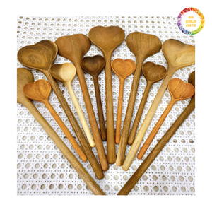 ช้อนไม้เครื่องมือทำอาหารในครัวสำหรับการเตรียมและเสิร์ฟอาหาร - Product Image 1