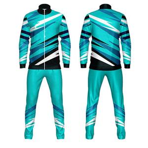 Tenues de football personnalisées unisexes, survêtement de football en polyester, survêtement d'entraînement de football pour hommes, veste de football pour femmes, pantalon long - Product Image 1