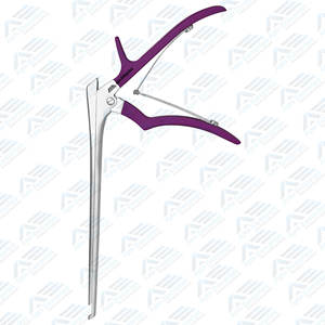 Rongeurs Herramientas quirúrgicas Púrpura 8 pulgadas hasta 3 Mm Ferris Smith Mango recubierto Neurocirugía Ent Instrumentos Instrumento médico - Product Image 2
