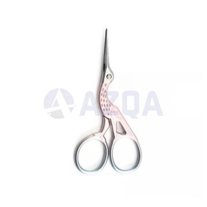 Ciseaux à broder miniatures en forme d'oiseau, revêtement titane arc-en-ciel, pour la coupe de fil, le point de croix et la couture - Product Image 2