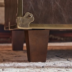 Classic Wooden Storage Trunk <b>Box</b> with Lid Rectangular Design 80x65x38cm Multifunctional for <b>Clothes</b> Shoes Books and Travel - Product Image 2