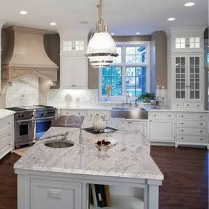 Encimera de Granito Pulido Blanco Chino para Isla de Cocina, Estilo Mármol Moderno, para Renovación de Hoteles, Apartamentos y Villas - Product Image 3