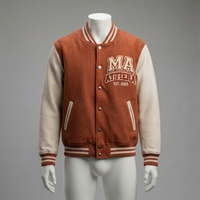 Veste décontractée pour homme en mélange de laine, à fermeture éclair sur le devant, avec logo, col montant, séchage rapide, respirante et écologique