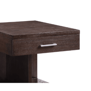 โต๊ะคอนโซลสีวอลนัทไนเมย์ โต๊ะข้างสวยหรูสำหรับตกแต่งบ้าน - Product Image 5