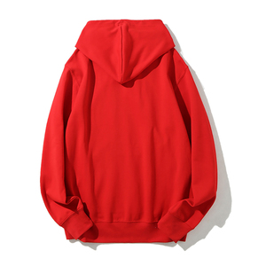 Sweat-shirt à capuche blanc pour homme, coupe oversize, manches classiques, couleur unie, décontracté, en coton French Terry, avec poche, idéal pour l'automne - Product Image 6