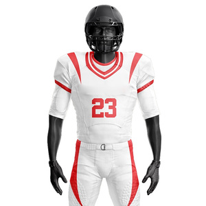 Uniforme de football américain haute performance, uniforme d'équipe de football américain personnalisé avec service d'impression du nom, du numéro et du logo du joueur - Product Image 4