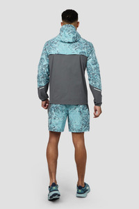 Conjunto de Chaqueta Corta Cortavientos de Invierno de 2 Piezas Personalizado para Hombre, con Cremallera, Capucha, Transpirable, de Nylon, Estilo Urbano, OEM - Product Image 5