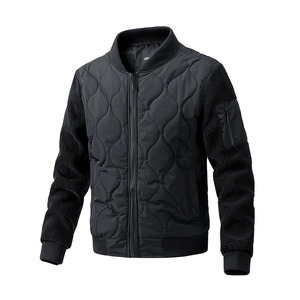Men High Street Style Puffer <b>Jacket</b> with Stand Collar Winter <b>Warm</b> in Various Colors - Product Image 1