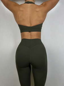 Soutien-gorge de sport respirant et écologique à séchage rapide pour femme, nouveau modèle, vente en gros, avec dos élégant, idéal pour le fitness et le yoga - Product Image 6