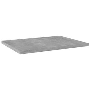 Ensemble de 4 étagères murales en bois d'ingénierie gris béton, taille moyenne, style simple - Product Image 2
