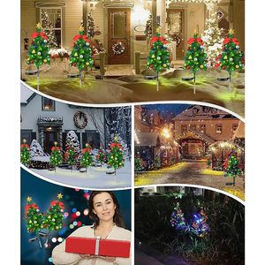 Luci Solari Impermeabili per Vialetti Natalizi, Decorazioni da Giardino per Alberi e Sentieri - Product Image 5