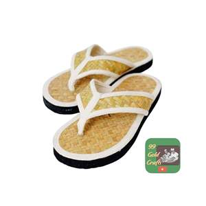 Wholesale Price Handmade Seagrass Slippers Colorful Mix Water Hyacinth Fiber for Japan Beach Market Direct Factory Source Cost - Product Image 6