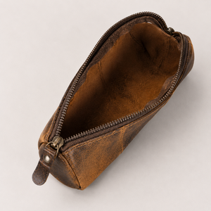 Nouvelle trousse à crayons en cuir véritable ERA, imprimée UV, de qualité supérieure, pour l'école et le bureau, design unique, 150x44mm - Product Image 2