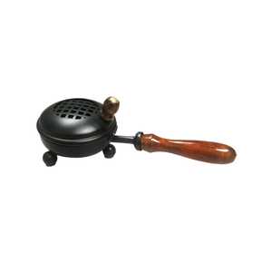 Latest Design Modern Metal Incense <b>Burner</b> With Wooden Handle Hand Made <b>For</b> Religious Use All Season - Product Image 1