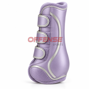 Bottes de brossage équestres haut de gamme offrant une protection fiable des jambes, un confort respirant et une fermeture sécurisée pour les chevaux actifs - Product Image 5