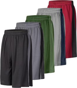 Shorts Deportivos de Malla Ecológicos para Hombre, para Gimnasio, Playa, Correr, Nadar, 100% Algodón, Casuales, de Secado Rápido, Transpirables, con Patrón Sólido, al por Mayor - Product Image 4