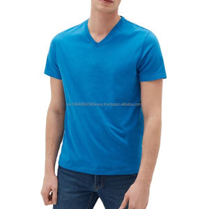 Camisetas Deportivas Lisas para Hombre OEM 2026, de Secado Rápido, Transpirables, Manga Larga, Cuello en V, 100% Algodón Tejido, Precio Bajo 2026 - Product Image 5