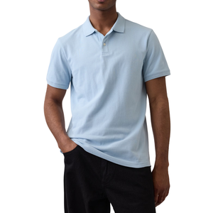 Polo décontracté blanc pour homme à manches courtes, personnalisable, vente en gros, coupe classique, couleur personnalisée, meilleure qualité - Product Image 5