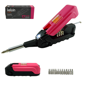 Multiutensile Kelvin 17 per Uso Quotidiano - Manico in Alluminio, Lama in Acciaio Inox, Pinze, Cacciavite, Coltello, Chiave Inglese, Apribottiglie per Campeggio e Fai-da-Te - Product Image 2