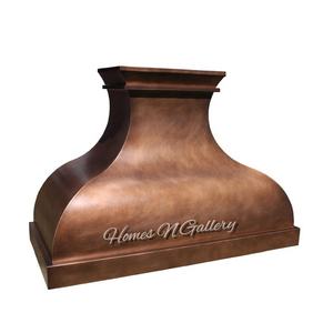 Campanas extractoras de cobre martillado, fábrica de campanas extractoras de cocina de acero inoxidable, fabricante de campanas extractoras de cobre para el hogar, rejillas de ventilación para Cocina - Product Image 3