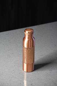Modern Pure Copper Water Bottle with <b>Straw</b> for Home & Office Use - Product Image 5