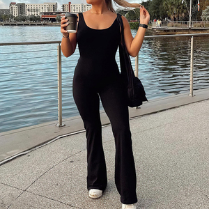 Nuevo Mono de Yoga para Mujer, de una Pieza, con Tirantes, Control de Abdomen, para Gimnasio, Ejercicio y Ropa Deportiva - Product Image 6