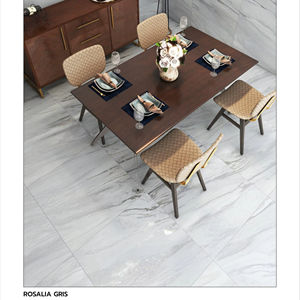 Azulejos de porcelana de 600x600 mm, esculpidos con acabado mate grabado, que realzan los suelos interiores con textura, profundidad y estabilidad. - Product Image 1