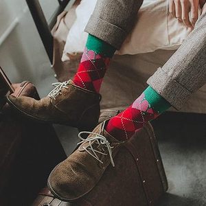 Premium Quality Men's <b>Winter</b> Casual <b>Socks</b> Breathable Comfortable Spandex/Nylon Knitted Customizable Snagging Resistance Custom - Product Image 4