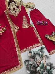 Top Selling Traditional Indian Pakistani Anarkali Salwar Kameez Dress Suit for Adults Women's Bollywood Ethnic Ready To Wear - Product Image 4