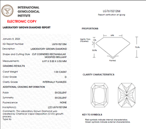 Diamants de laboratoire taille Radiant 1,00 carat Couleur E Pureté VS1 Certifiés CVD IGI Vente en gros Direct Fabricants - Product Image 6