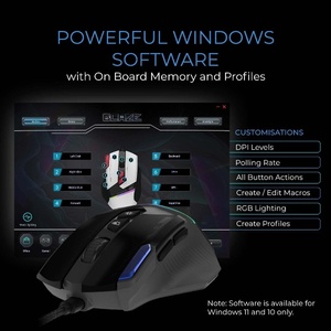 Blaze Ultra Value 8 Button Programmable Gaming <b>Mouse</b> with 1000Hz Polling Rate - Product Image 4