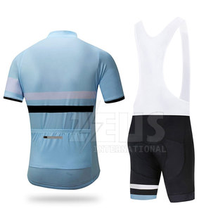Conjuntos de Ciclismo Personalizados con Logotipo, Ropa de Ciclismo de Secado Rápido, Jersey de Ciclismo con Culotte con Tirantes, Uniforme de Ciclismo para Hombre - Product Image 2