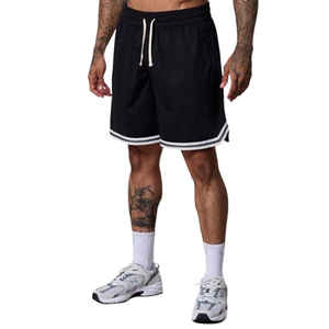 Lightweight Mesh Sports <b>Shorts</b> Loose Fit Mid Waist Drawstring Basketball <b>Shorts</b> for Gym Bulk Discount Bermuda Training <b>Shorts</b> - Product Image 4