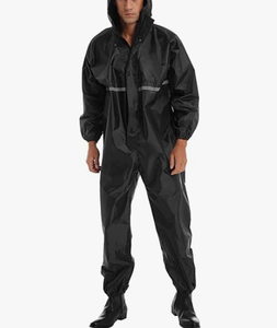 Combinaison de pluie robuste pour moto avec bandes réfléchissantes haute visibilité, une pièce, pour femmes et hommes 2026 - Product Image 2