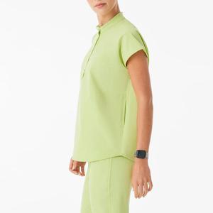 Blouse médicale unisexe personnalisée avec logo OEM du fabricant, uniforme d'infirmière confortable, vêtements de soins de santé pour hôpital, 100% coton - Product Image 3