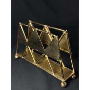 Porte-serviettes de couleur or au design artistique, accessoires de cuisine et de table pour restaurant, articles d'hôtellerie, porte-mouchoirs au design triangulaire - Product Image 6