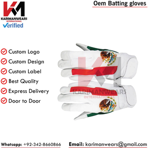 Non-Slip Professional Baseball Batting Gloves High-Grip Sheepskin Leather Batting Gear Custom Logo Factory Direct Wholesale Bulk - Product Image 5