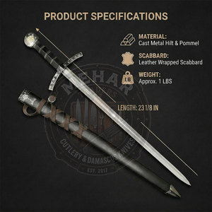 ดาบสแตนเลสแบบกำหนดเองจำนวนมากบริการ OEM - Product Image 5