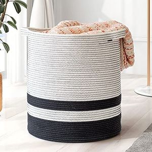 Decor basket neutral decor basket hobo <b>storage</b> basket Scandinavian style basket minimalist home organiser premium home <b>storage</b> - Product Image 1