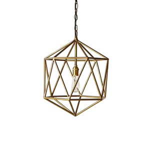 Lampes suspendues industrielles modernes à 3 lumières, en forme de cage cubique en métal noir, avec cordons réglables, en solde - Product Image 3