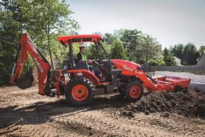รถตักล้อยางคูโบต้า B26 4x4 รถแบคโฮเกรดอุตสาหกรรม รถแทรกเตอร์ขนาดเล็ก รถขุดตักดินอเนกประสงค์ ประสิทธิภาพสูง สำหรับงานเคลื่อนย้ายดิน - Product Image 3