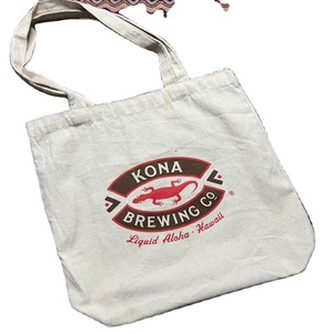 Bolsa de lona promocional ecológica, diseño liso de color plano con patrón de letras para marketing y publicidad - Product Image 6