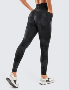 Women's High Waist Elastic Waist Closure Breathable Solid Seamless Leggings-Squat Proof Moisture Wicking Workouts Perfect - Product Image 1