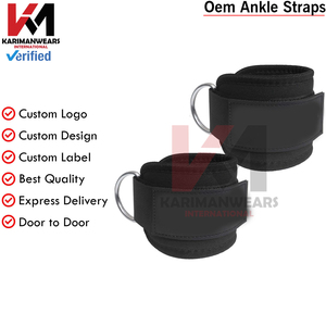 Bulk Ankle Strap Gym Cable Attachment Leg Workout Glute Training Wholesale Supplier - Product Image 6