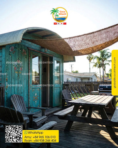 Durable Natural Coir <b>Shade</b> Sail with Wholesale Price for Outdoor Areas - Product Image 3